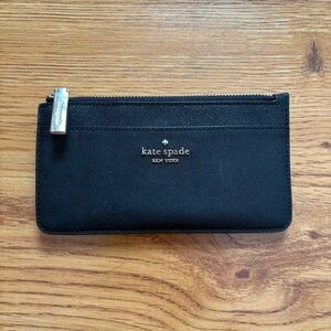 Kate Spade Black Shimmer Wallet